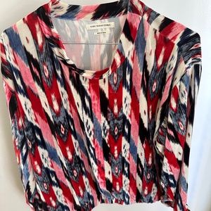 Isabel Marant Etoile Ikat Velvet Sweater pink/red Size 38